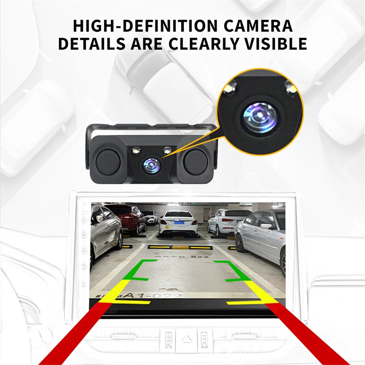 TEH-eCar Parking Sensor 3IN1 Night Vision 2 Radar Detector Sensors Alarm Reverse Backup Rear View
TEH-eCar Parking Sensor 3IN1 Night Vision 2 Radar Detector Sensors Alarm Reverse Backup Rear View