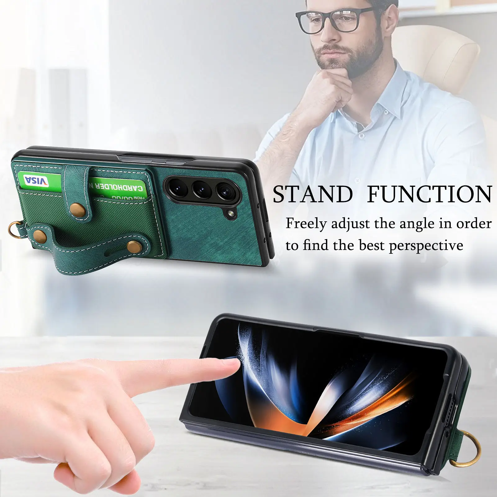 PU Leather Phone Case for Samsung Galaxy Z Fold 7 6 5 4 3 zfold7 fold6 Card Storage Wallet Protective Cover with Lanyard XL003
PU Leather Phone Case for Samsung Galaxy Z Fold 7 6 5 4 3 zfold7 fold6 Card Storage Wallet Protective Cover with Lanyard XL003