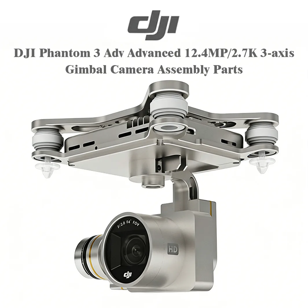 DJI Phantom 3 Advanced 12.4MP 2.7K 3-Axis Gimbal Camera Parts 95%NEW
DJI Phantom 3 Advanced 12.4MP 2.7K 3-Axis Gimbal Camera Parts 95%NEW