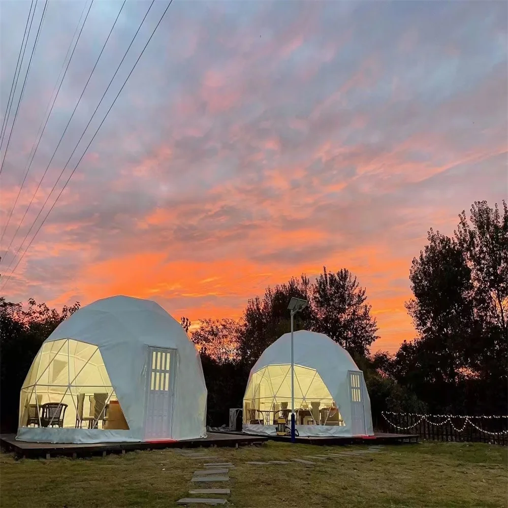 7m Outdoor Home Prefab House Geodesic Dome Tents for Resort Hotel New Arrival House Prefabricated Homes Dome
7m Outdoor Home Prefab House Geodesic Dome Tents for Resort Hotel New Arrival House Prefabricated Homes Dome