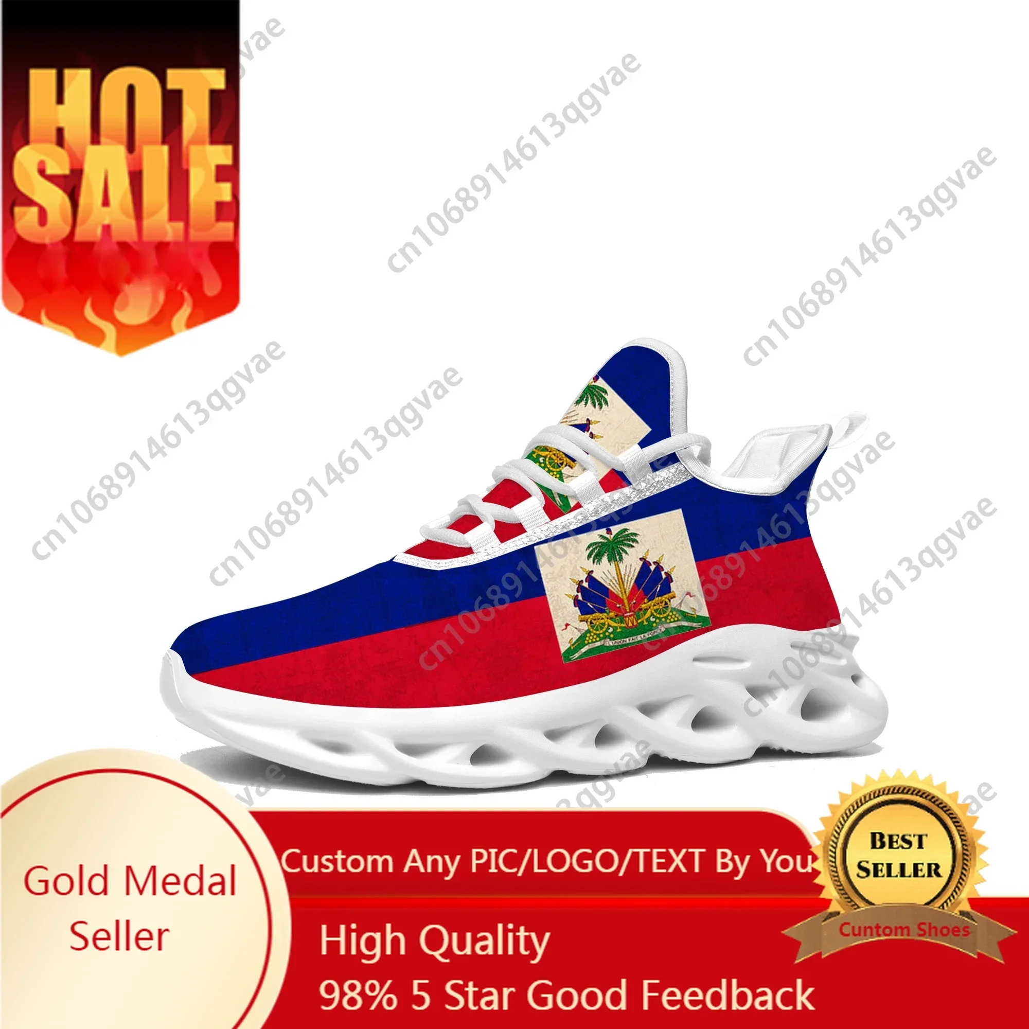 Haitian Flag Flats Sneakers Mens Womens Haiti Pop Sports Running High Quality Sneaker Lace Up Mesh Footwear Tailor-made Shoe
Haitian Flag Flats Sneakers Mens Womens Haiti Pop Sports Running High Quality Sneaker Lace Up Mesh Footwear Tailor-made Shoe