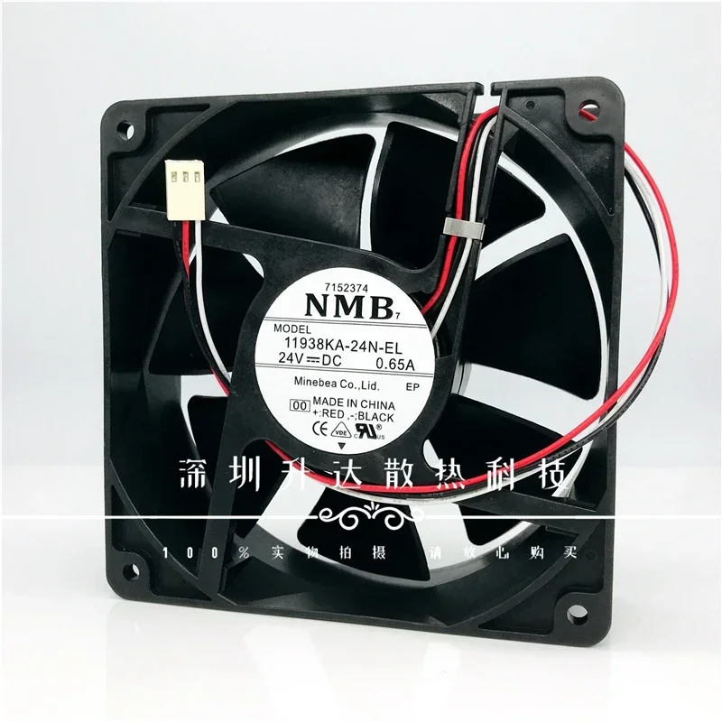 Original genuine NMB 11938KA-24N-EL 24V 0.65a driver 12cm inverter cooling fan
Original genuine NMB 11938KA-24N-EL 24V 0.65a driver 12cm inverter cooling fan