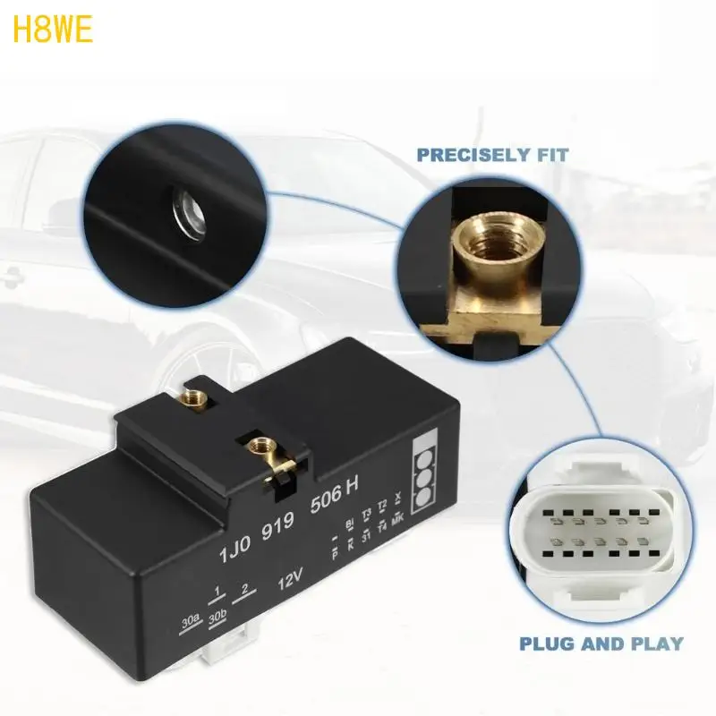H8WE Radiator Cooling Fan Computer Control Module Unit Part Number 1J0919506H Automotive Engine Spare Parts
H8WE Radiator Cooling Fan Computer Control Module Unit Part Number 1J0919506H Automotive Engine Spare Parts