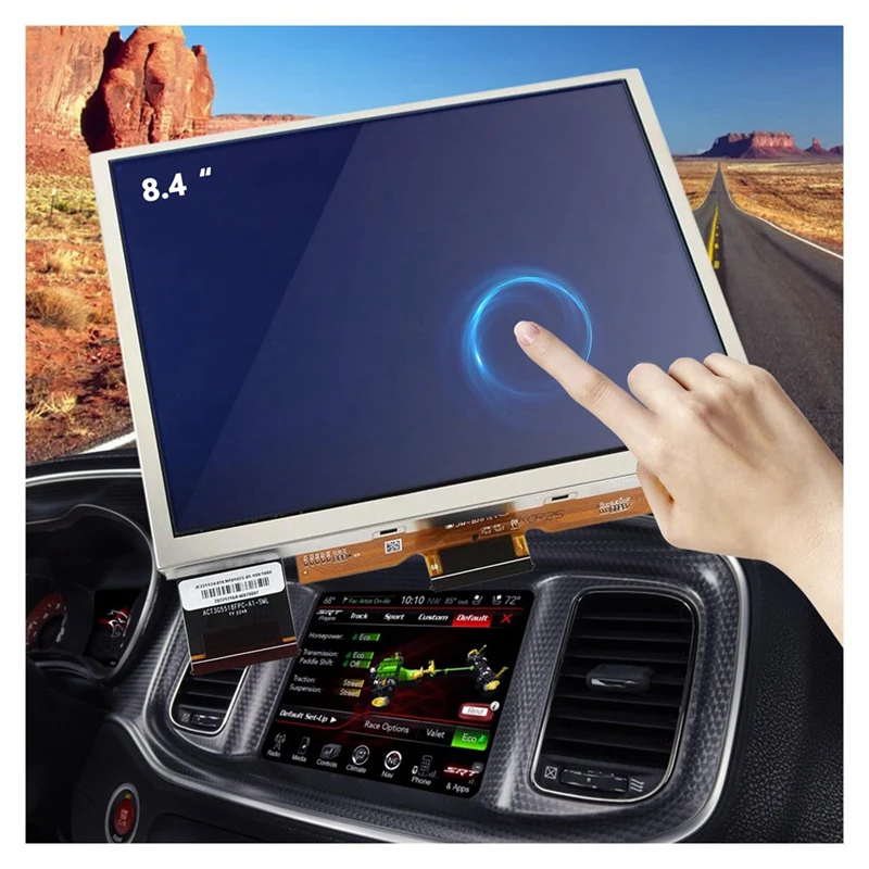 8.4In LCD Monitor Touch-Screen, Radio Navigation Replacement For Jeep Dodge RAM Chrysler 2020-2023 TDO-XGA084 68388570AB
8.4In LCD Monitor Touch-Screen, Radio Navigation Replacement For Jeep Dodge RAM Chrysler 2020-2023 TDO-XGA084 68388570AB