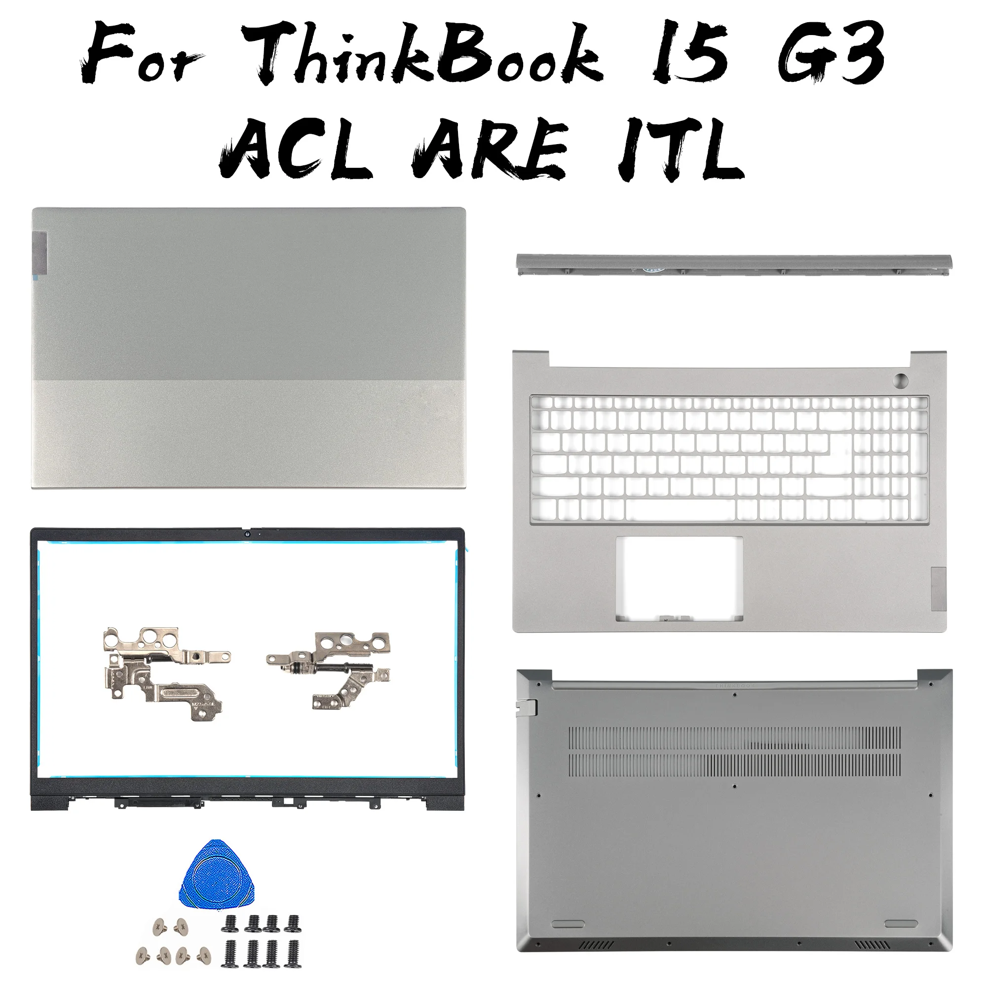 PC Cover For ThinkBook 15 G3 ACL ARE ITL Laptop Covers LCD Back Cover Rear Top Frame Bezel Hinges Bottom Case Replace
PC Cover For ThinkBook 15 G3 ACL ARE ITL Laptop Covers LCD Back Cover Rear Top Frame Bezel Hinges Bottom Case Replace