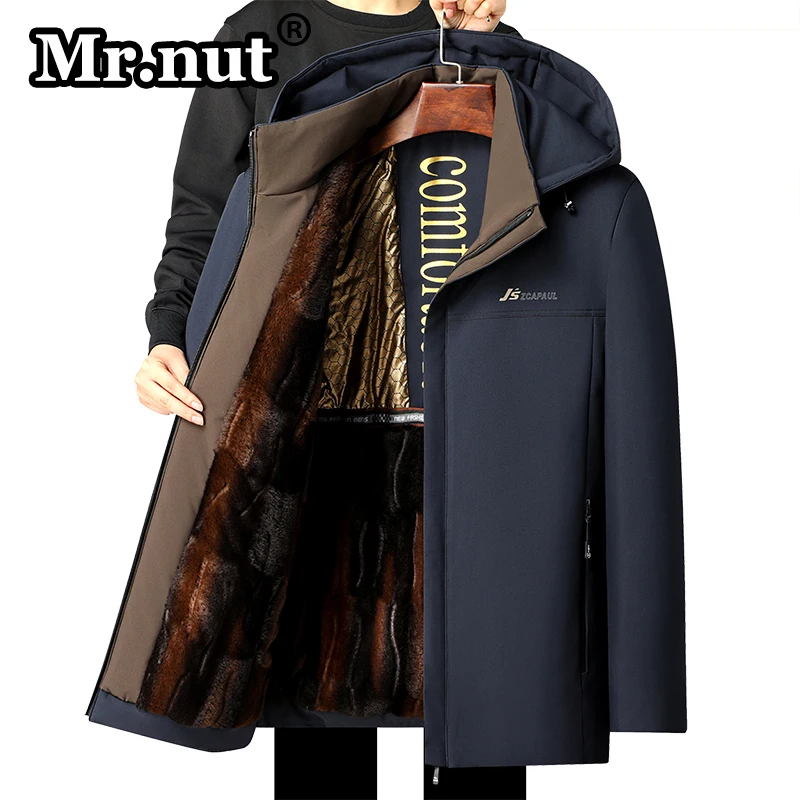 Mr.nut Warm Cotton-padded Jacket Men's Winter Clothing Fleece Thickened Windbreak Outdoor Activities Coat Loose Casual Jackets
Mr.nut Warm Cotton-padded Jacket Men's Winter Clothing Fleece Thickened Windbreak Outdoor Activities Coat Loose Casual Jackets