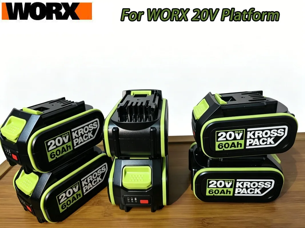 For 20V 6.0Ah/8.0Ah Battery for WORX Series Power ,Tools with LED Indicator,for WU279 WU182 WU690 WU380S WU533 Model,etc 1 sold
For 20V 6.0Ah/8.0Ah Battery for WORX Series Power ,Tools with LED Indicator,for WU279 WU182 WU690 WU380S WU533 Model,etc 1 sold