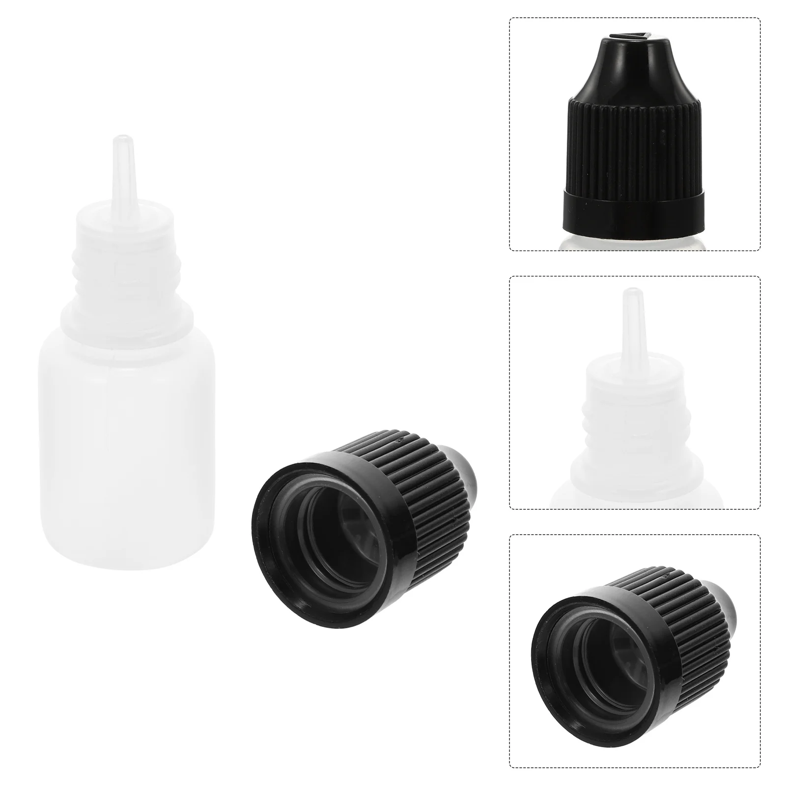 20Pcs Plastic Eye Liquid Dropper Bottles 5ml Squeezable Leakproof Refillable Empty Bottles Small Travel Liquid Containers
20Pcs Plastic Eye Liquid Dropper Bottles 5ml Squeezable Leakproof Refillable Empty Bottles Small Travel Liquid Containers