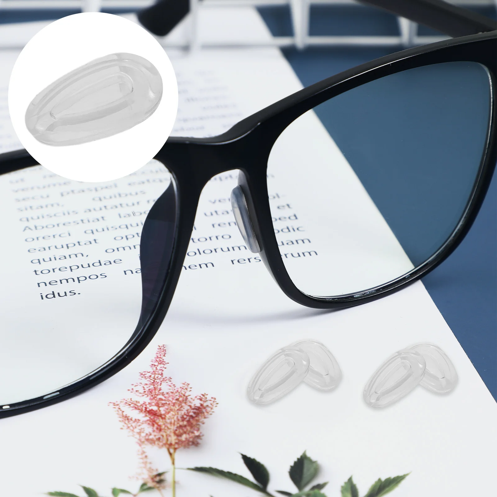 Silicone Nose Pads For Eyewear: Transparent Replacement Cushions With Air Chamber Anti-Slip Design For Sunglasses
Silicone Nose Pads For Eyewear: Transparent Replacement Cushions With Air Chamber Anti-Slip Design For Sunglasses