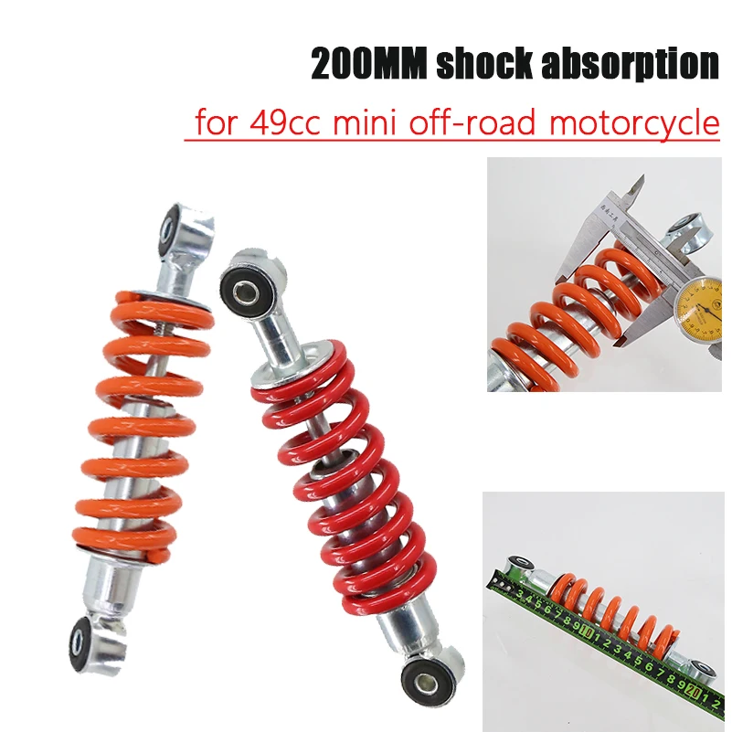 New 200mm Motorcycle Rear Suspension Shock Absorber - High Performance Suspension Upgrade for Motorcycle Kart Racing
New 200mm Motorcycle Rear Suspension Shock Absorber - High Performance Suspension Upgrade for Motorcycle Kart Racing