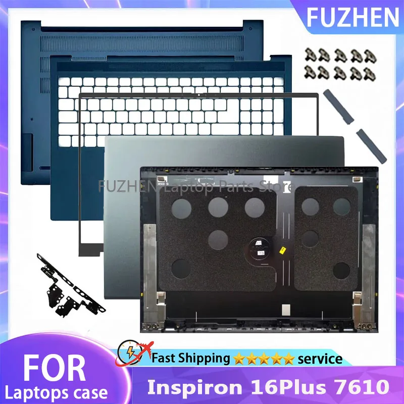 New For DELL Inspiron 16Plus 7610 laptop LCD back cover/front frame/palm rest/bottom cover/hinge top cover gray blue
New For DELL Inspiron 16Plus 7610 laptop LCD back cover/front frame/palm rest/bottom cover/hinge top cover gray blue