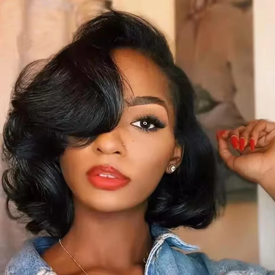 Body Wave Wigs Human Hair 13X4 Lace Front Bob Wigs Pre Plucked Brazilian Hair Wavy Bob Lace Frontal Wig For Women Daily Use
Body Wave Wigs Human Hair 13X4 Lace Front Bob Wigs Pre Plucked Brazilian Hair Wavy Bob Lace Frontal Wig For Women Daily Use