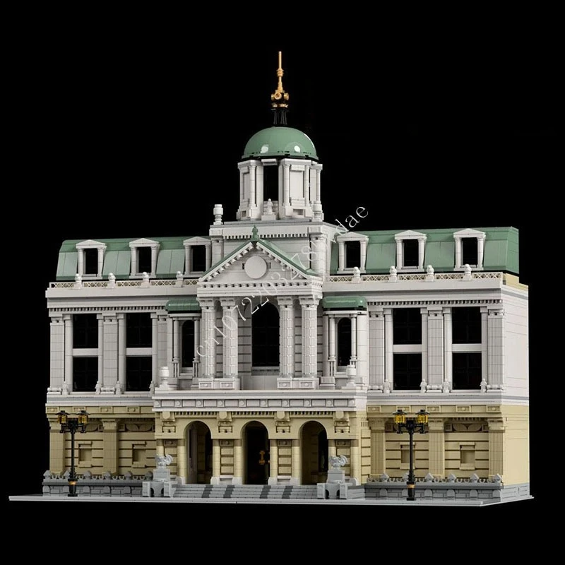 7160 PCS Modular Central Bank Building Blocks Set City Architecture Model Educational Assembly for Adults Home Decoration Toys
7160 PCS Modular Central Bank Building Blocks Set City Architecture Model Educational Assembly for Adults Home Decoration Toys