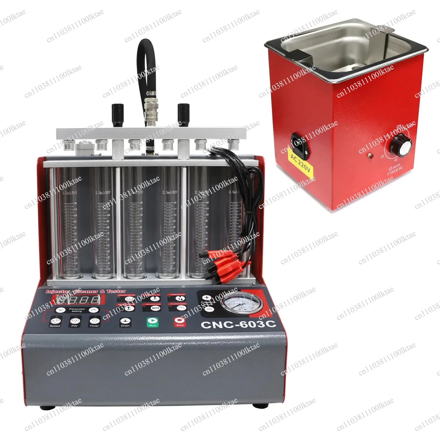 Launch CNC603C Exclusive Ultrasonic Fuel Injector Cleaner Cleaning Machine 6 Cylinder Fuel Injector Tester 220V CNC-603C
Launch CNC603C Exclusive Ultrasonic Fuel Injector Cleaner Cleaning Machine 6 Cylinder Fuel Injector Tester 220V CNC-603C
