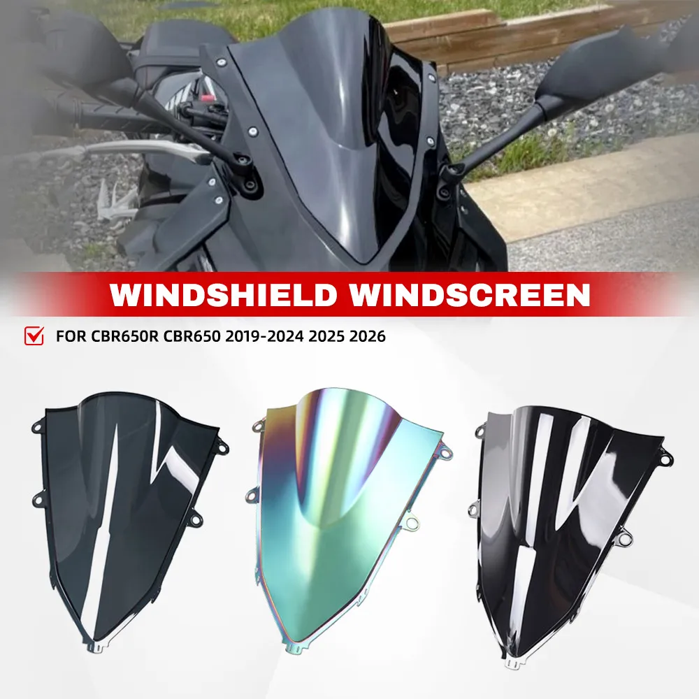 For HONDA CBR650R CBR650 CBR 650 R 650R 2019-2021 2022 2023 2024 2025 2026 Motorcycle Windshield Windscreen Deflector Protector
For HONDA CBR650R CBR650 CBR 650 R 650R 2019-2021 2022 2023 2024 2025 2026 Motorcycle Windshield Windscreen Deflector Protector