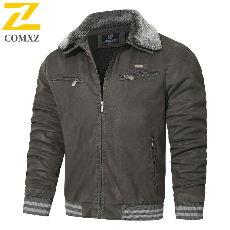 COMXZ мужские флисовые куртки толстые зимние повседневные отложные воротники уличная дорожная ветровка для кемпинга куртка для прогулок пальто высокого качества
COMXZ мужские флисовые куртки толстые зимние повседневные отложные воротники уличная дорожная ветровка для кемпинга куртка для прогулок пальто высокого качества