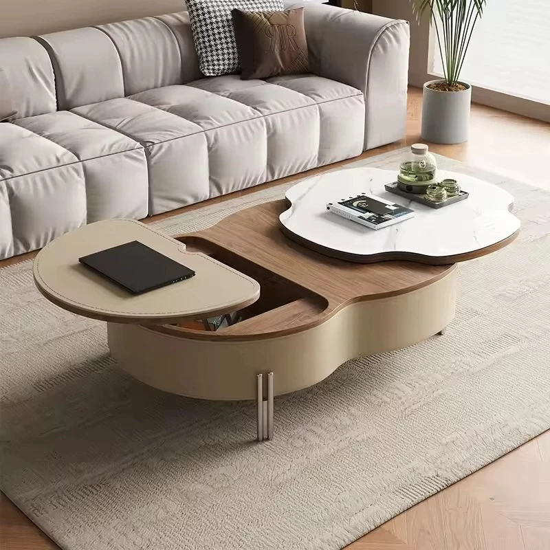 Modern light luxury Italian style storage coffee table, the latest designer designed home solid wood coffee table
Modern light luxury Italian style storage coffee table, the latest designer designed home solid wood coffee table