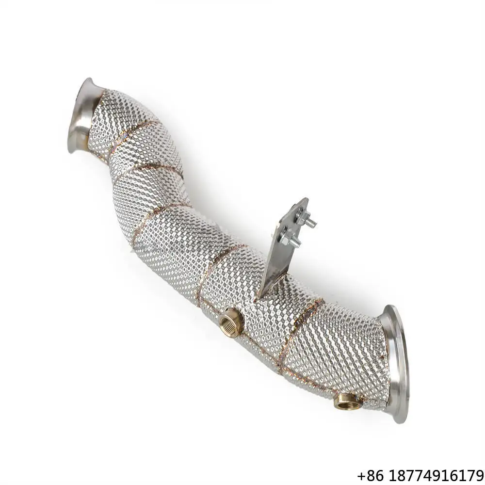 Free Flow Catted Insulated Downpipe for E200 2.0T W213 2014-2018 Left Hand Drive Stainless Steel
Free Flow Catted Insulated Downpipe for E200 2.0T W213 2014-2018 Left Hand Drive Stainless Steel