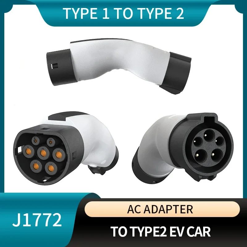 EVONIC EV Charger Adaptor 32A 7.2KW SAE J1772 Socket Type 1 to Type 2 Charging Adapter for Tesla Type2 Eletric Vehicles Charging
EVONIC EV Charger Adaptor 32A 7.2KW SAE J1772 Socket Type 1 to Type 2 Charging Adapter for Tesla Type2 Eletric Vehicles Charging