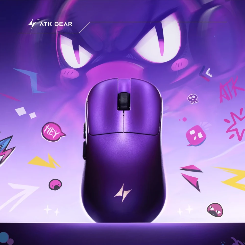 ATK DUCKBILL Ultra Gaming Mouse Wireless Dual Mode Dual 8K PAW3950Ultra 42000DPI Custom Lightweight Ergonomic FPS Gaming Mouse
ATK DUCKBILL Ultra Gaming Mouse Wireless Dual Mode Dual 8K PAW3950Ultra 42000DPI Custom Lightweight Ergonomic FPS Gaming Mouse
