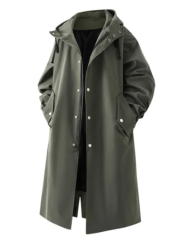 Военное хлопковое осенне-зимнее пальто с капюшоном в стиле милитари, мужское длинное пальто на молнии, повседневная модная верхняя одежда, пальто
Военное хлопковое осенне-зимнее пальто с капюшоном в стиле милитари, мужское длинное пальто на молнии, повседневная модная верхняя одежда, пальто