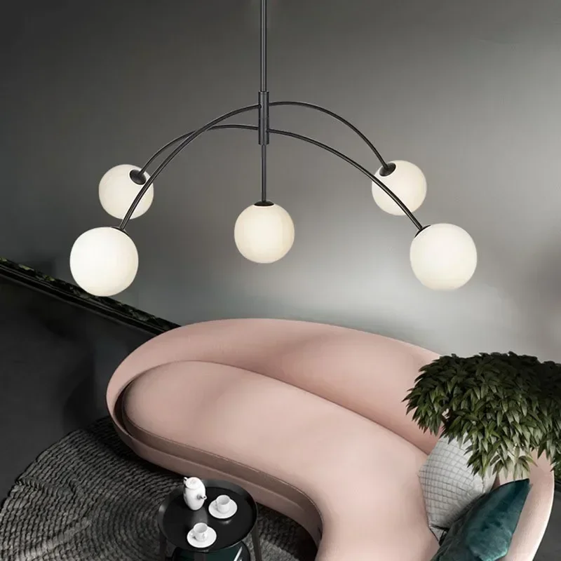 Nordic Pendant Lamp Danish Designer Suspenion Milky Glass Hanging Light Ceiling Chandeliers for Living Dining Room Kitchen
Nordic Pendant Lamp Danish Designer Suspenion Milky Glass Hanging Light Ceiling Chandeliers for Living Dining Room Kitchen