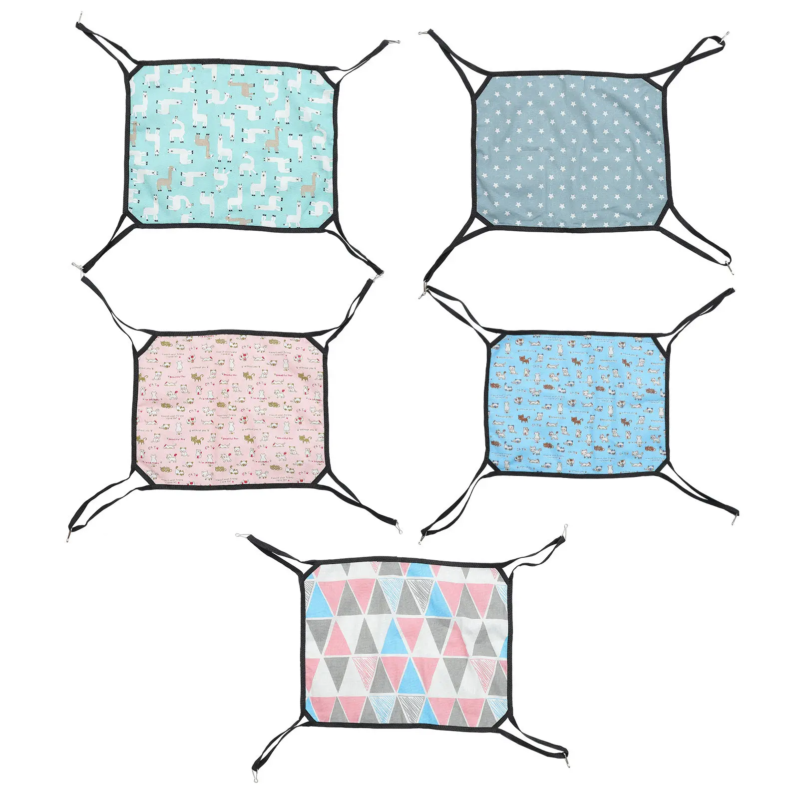 5 Pcs Cat Swing Hanging Bed Hammock Hammocks Kitten Adjustable for Small Pets Wall
5 Pcs Cat Swing Hanging Bed Hammock Hammocks Kitten Adjustable for Small Pets Wall