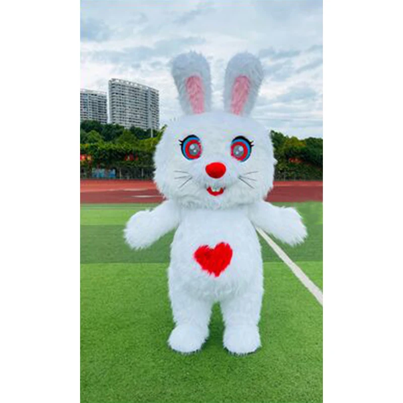 Christmas Festival Inflatable Mascot Rabbit Costume Plush Bunny Inflatable Costume Cosplay Adult Walking Clothing
Christmas Festival Inflatable Mascot Rabbit Costume Plush Bunny Inflatable Costume Cosplay Adult Walking Clothing