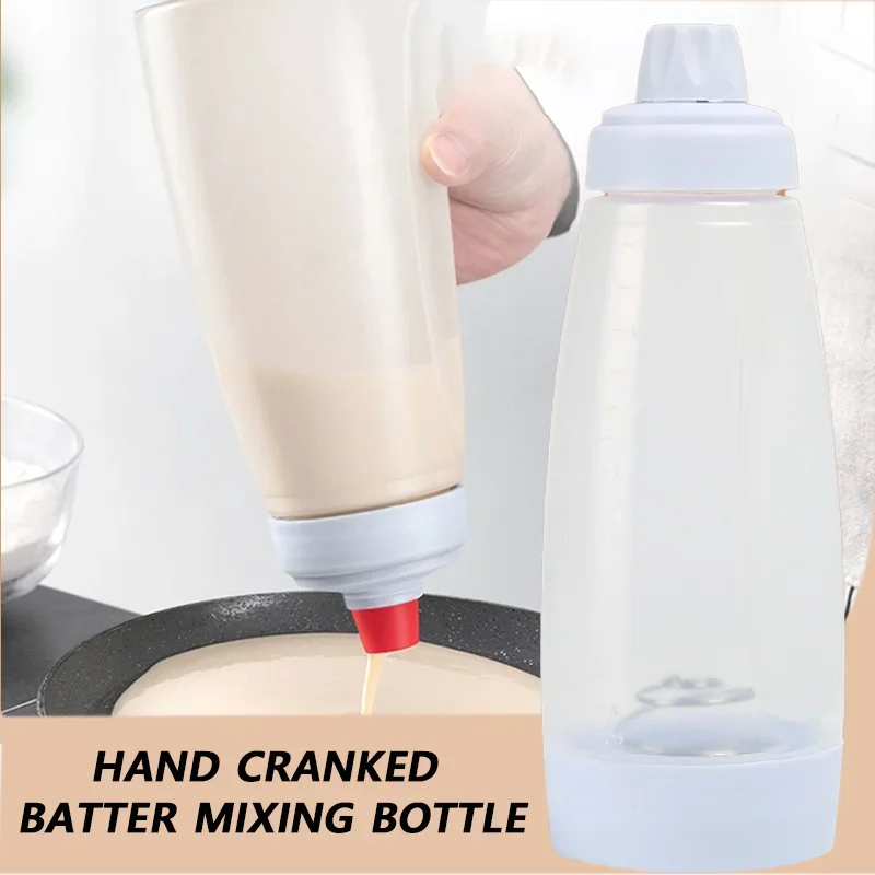 Waffles Dispenser 1000ml Batter Mixing Bottle Pancake Dispenser and Mixer Pancake Batter Shaker Bottle Cake Baking Cookie Tools
Waffles Dispenser 1000ml Batter Mixing Bottle Pancake Dispenser and Mixer Pancake Batter Shaker Bottle Cake Baking Cookie Tools