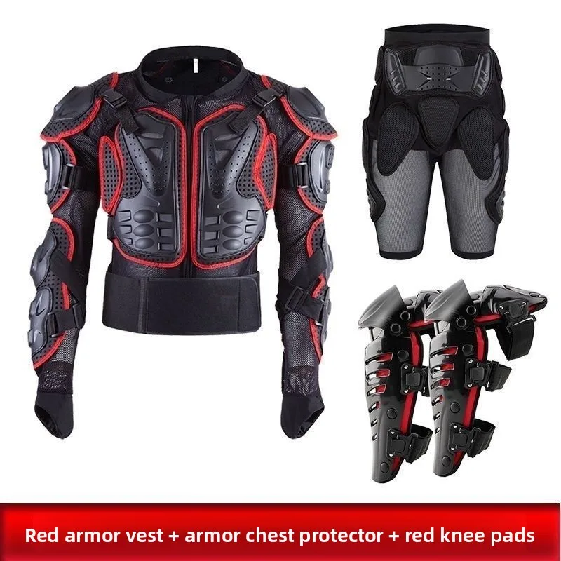 Original Locomotive Anti-drop Armor, Off-road Racing Chest Protection and Back Protection, Full Set of Knight Armor Pants
Original Locomotive Anti-drop Armor, Off-road Racing Chest Protection and Back Protection, Full Set of Knight Armor Pants