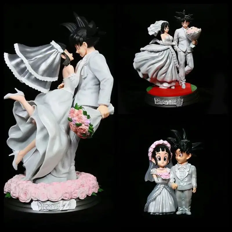 Dragon Ball Black Hair Goku And Chichi Wedding Gk Statue Pvc Figure Collectible Model Boxed For Anime Fans Home Decoration
Dragon Ball Black Hair Goku And Chichi Wedding Gk Statue Pvc Figure Collectible Model Boxed For Anime Fans Home Decoration