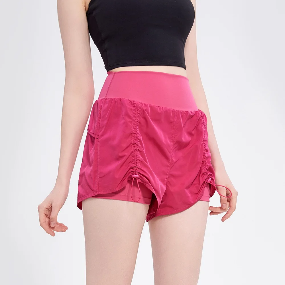 High-waisted Sports Shorts Women Summer Outdoor Fake Two-piece Anti-exposure Running Yoga Loose Slimming Fitness Pants Outside
High-waisted Sports Shorts Women Summer Outdoor Fake Two-piece Anti-exposure Running Yoga Loose Slimming Fitness Pants Outside
