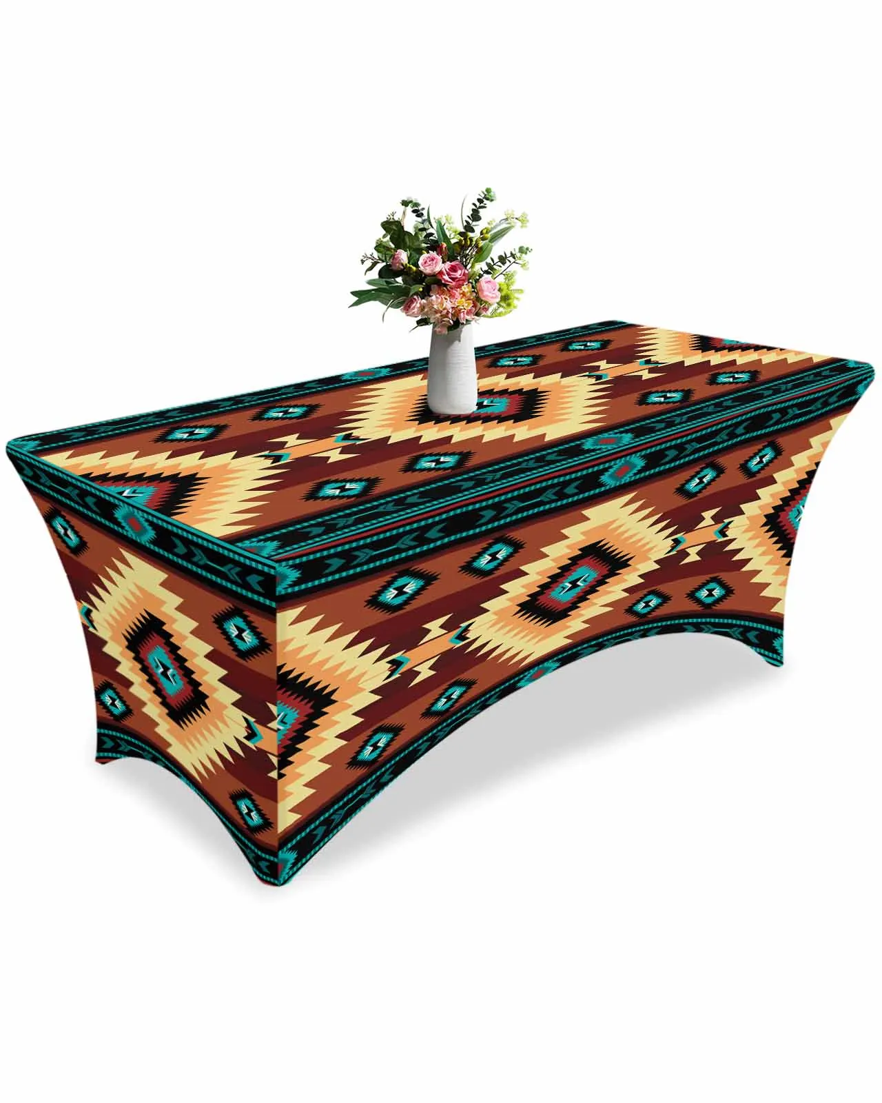 Brown Bohemian Style High Stretch Tablecloth Wedding Party Decor Elastic Print Table Cover Outdoor Table Cloth
Brown Bohemian Style High Stretch Tablecloth Wedding Party Decor Elastic Print Table Cover Outdoor Table Cloth