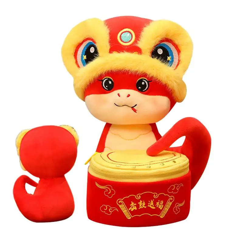 2025 Year Of The Snake Mascot Chinese New Year Snake Stuffed Animals Doll Soft Toys Children's Birthday Gift For Girlfriend
2025 Year Of The Snake Mascot Chinese New Year Snake Stuffed Animals Doll Soft Toys Children's Birthday Gift For Girlfriend
