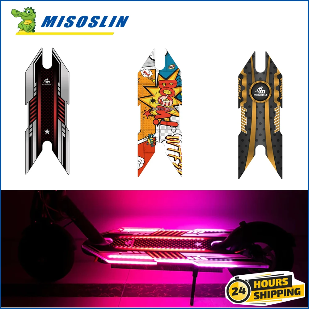 Monorim WDL Pedal Deck For Xiaomi/Mijia M365 1s Scooter Pedal Pad Led Indicator Light with PC Material Waterproof Sunscreen Part
Monorim WDL Pedal Deck For Xiaomi/Mijia M365 1s Scooter Pedal Pad Led Indicator Light with PC Material Waterproof Sunscreen Part