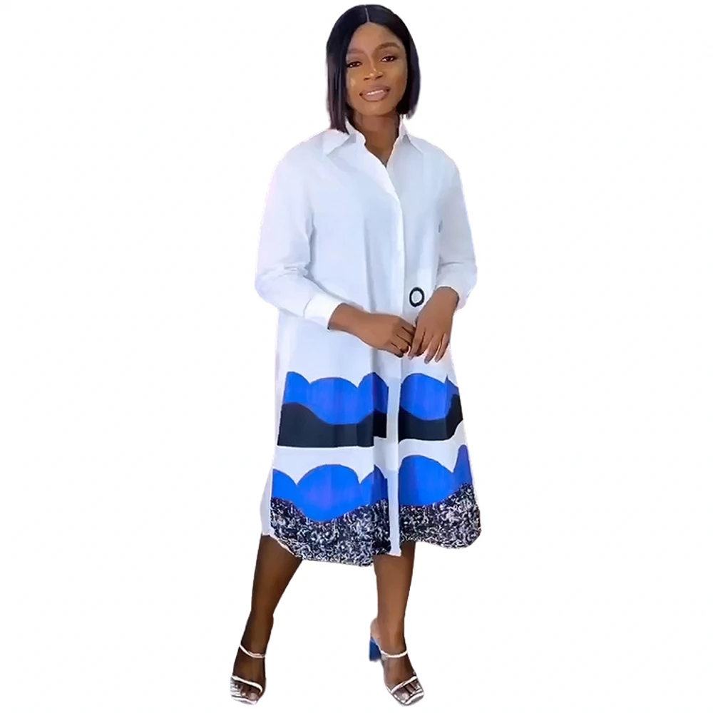 African Dresses For Women Africa Clothing Dashiki New Style Spring Autumn Blouse Dress Africa Clothes Fashion Africaine Femme
African Dresses For Women Africa Clothing Dashiki New Style Spring Autumn Blouse Dress Africa Clothes Fashion Africaine Femme