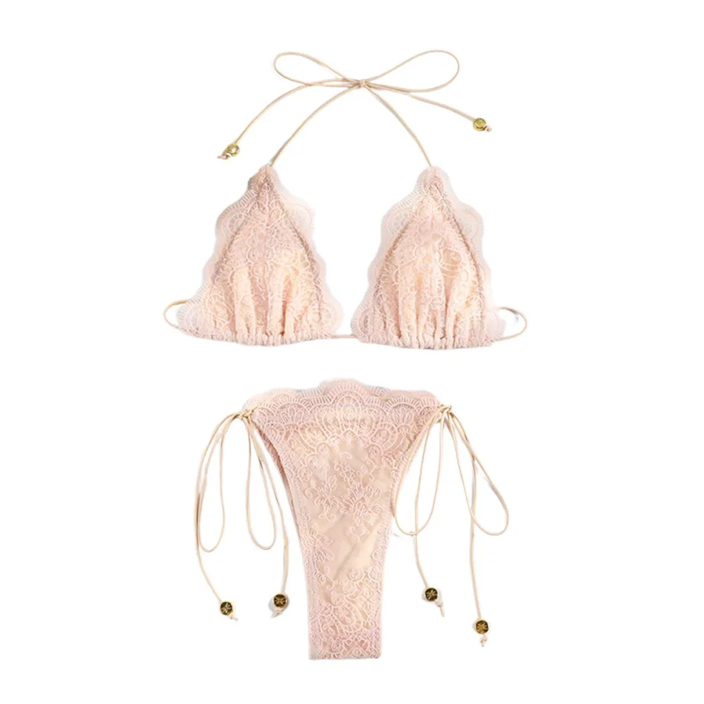 2Pcs/Set Fashion Summer Lace Bikini Set Hollow Bandage Women Swimsuit Patchwork Casual Beachwear Beach
2Pcs/Set Fashion Summer Lace Bikini Set Hollow Bandage Women Swimsuit Patchwork Casual Beachwear Beach