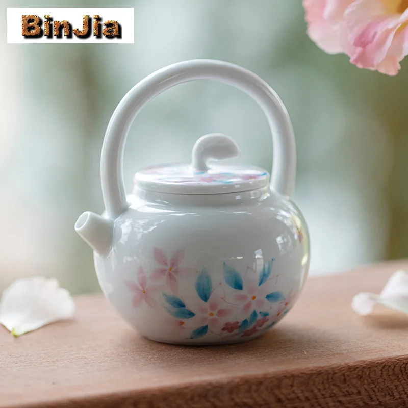 120 мл ручная роспись труба виноградная лоза подъемная ручка чайник ручной работы чайник чайник чайник с ситечком подарок ремесло 
120 мл ручная роспись труба виноградная лоза подъемная ручка чайник ручной работы чайник чайник чайник с ситечком подарок ремесло