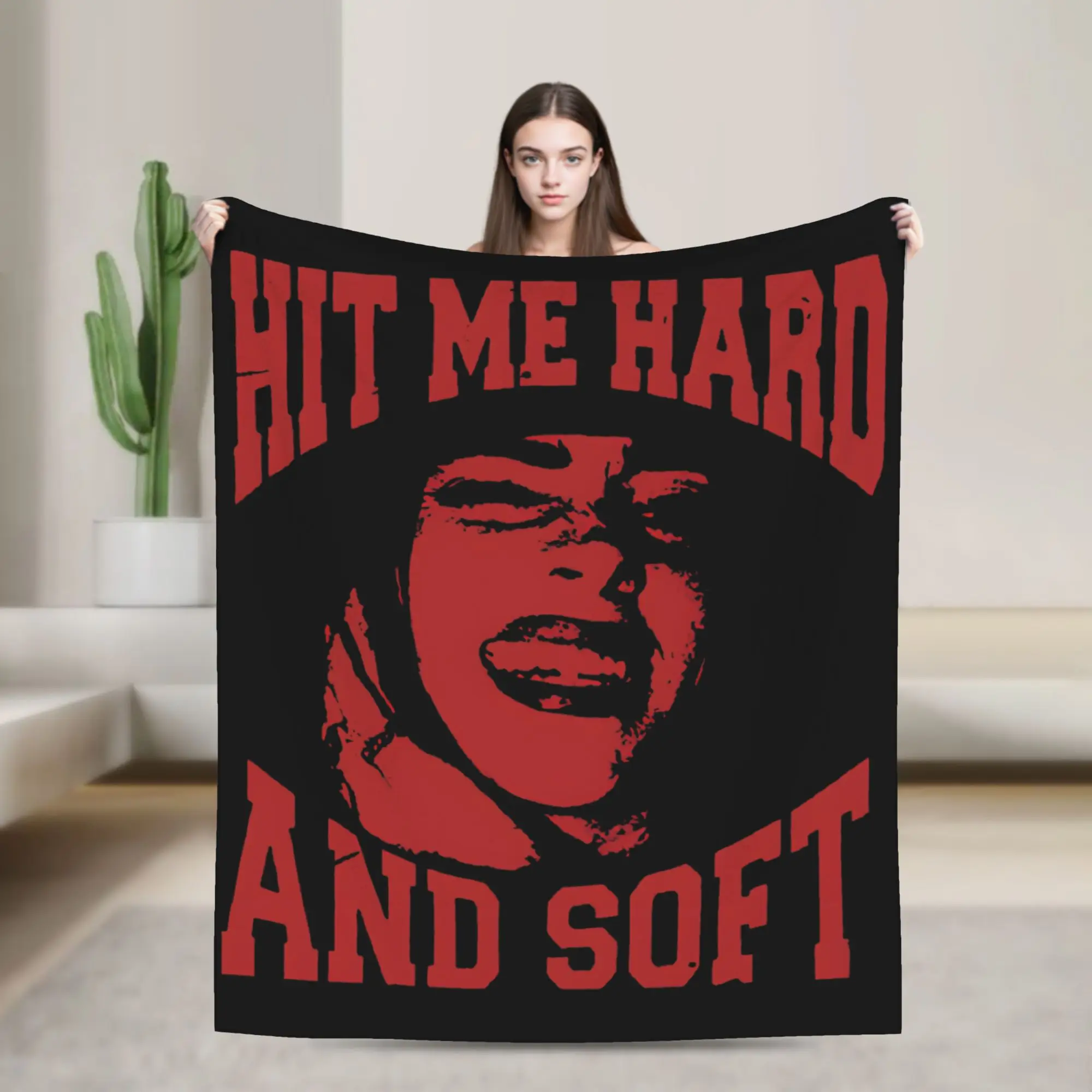 Hit Me Hard and Soft Billies Album Art Blanket Flannel Multi-function Lightweight Throw Blanket for Bed Car Plush Thin Quilt
Hit Me Hard and Soft Billies Album Art Blanket Flannel Multi-function Lightweight Throw Blanket for Bed Car Plush Thin Quilt