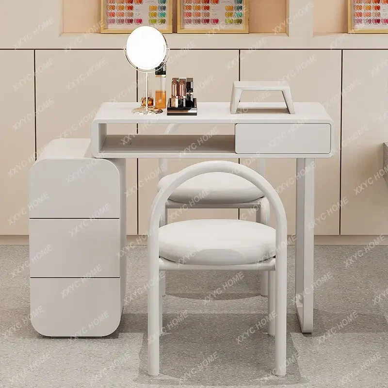Manicure Table and Chair Set Japanese Single Double Manicure Light Luxury Manicure Shop
Manicure Table and Chair Set Japanese Single Double Manicure Light Luxury Manicure Shop