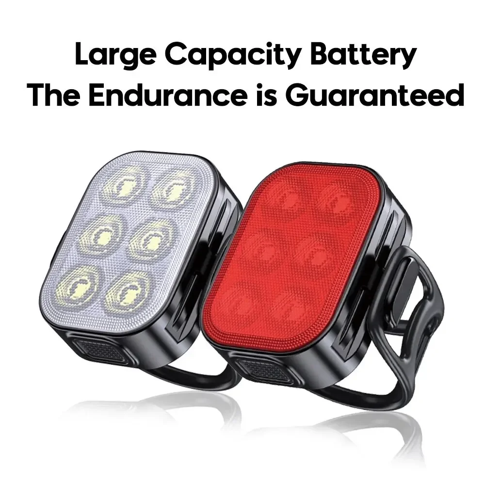 CYCLAMI 500 Lumens Bicycle Headlight Tail Light MTB Road Bike Bright Flashlight Cycling Waterproof LED 12H Working Time Type-C
CYCLAMI 500 Lumens Bicycle Headlight Tail Light MTB Road Bike Bright Flashlight Cycling Waterproof LED 12H Working Time Type-C