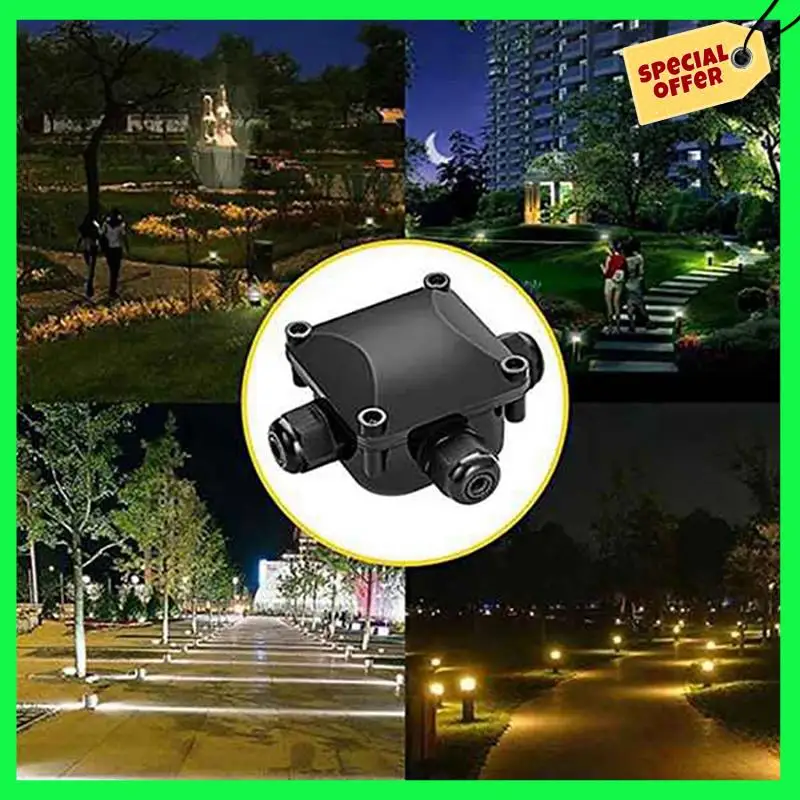 LBER Box Waterproof IP68 External Electrical Junction Box 3 Way Cable Connector Outdoor For 5.5Mm-10.2Mm (Pack Of 24)
LBER Box Waterproof IP68 External Electrical Junction Box 3 Way Cable Connector Outdoor For 5.5Mm-10.2Mm (Pack Of 24)