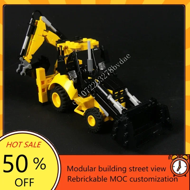 298 шт. MOC автомобиль Caterpillar 432E экскаватор-погрузчик модель бронеавтомобиля на заказ пазлы DIY образовательная технология сборка игрушка в подарок
298 шт. MOC автомобиль Caterpillar 432E экскаватор-погрузчик модель бронеавтомобиля на заказ пазлы DIY образовательная технология сборка игрушка в подарок
