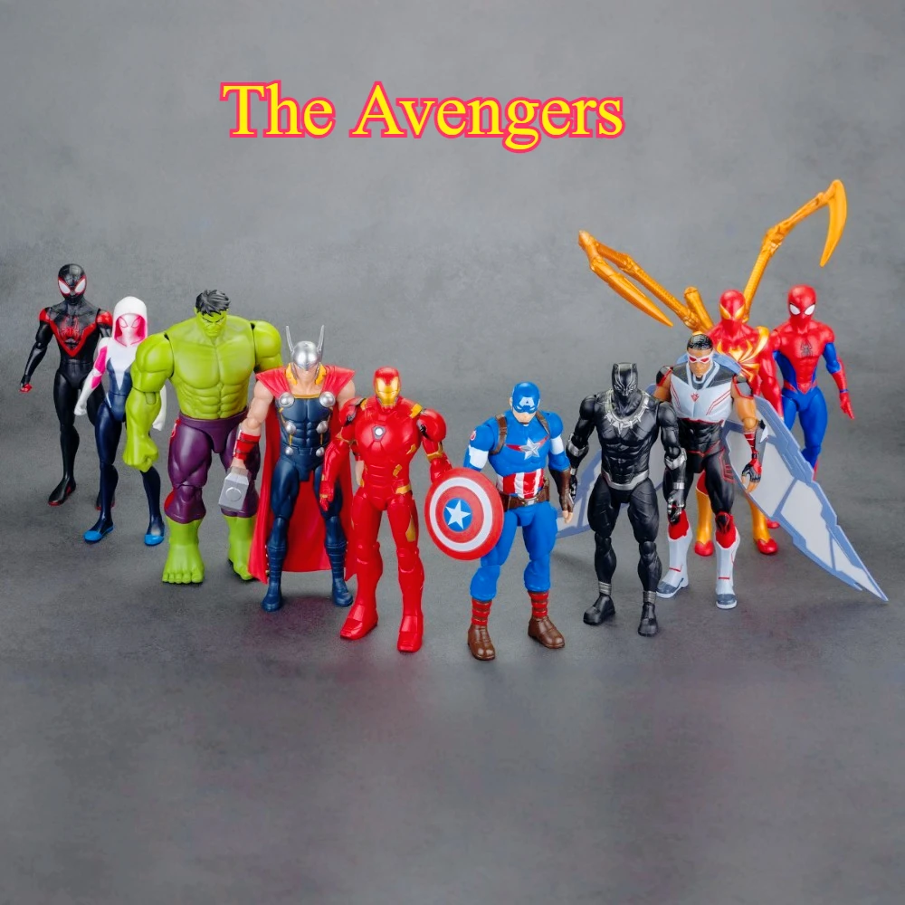 Оригинальная фигурка из серии «Мстители», 7 дюймов, Marvel, аниме, супергерой, ручная работа, Железный человек, Человек-паук, Халк, игрушка-модель, украшение
Оригинальная фигурка из серии «Мстители», 7 дюймов, Marvel, аниме, супергерой, ручная работа, Железный человек, Человек-паук, Халк, игрушка-модель, украшение