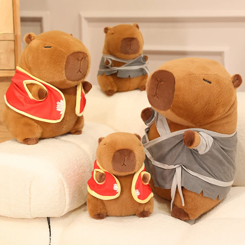 23~45cm Dressed Brown Capybara Doll Plush Toy Stuffed Fatty Cartoon Animal Standing Plushie Birthday Gift
23~45cm Dressed Brown Capybara Doll Plush Toy Stuffed Fatty Cartoon Animal Standing Plushie Birthday Gift