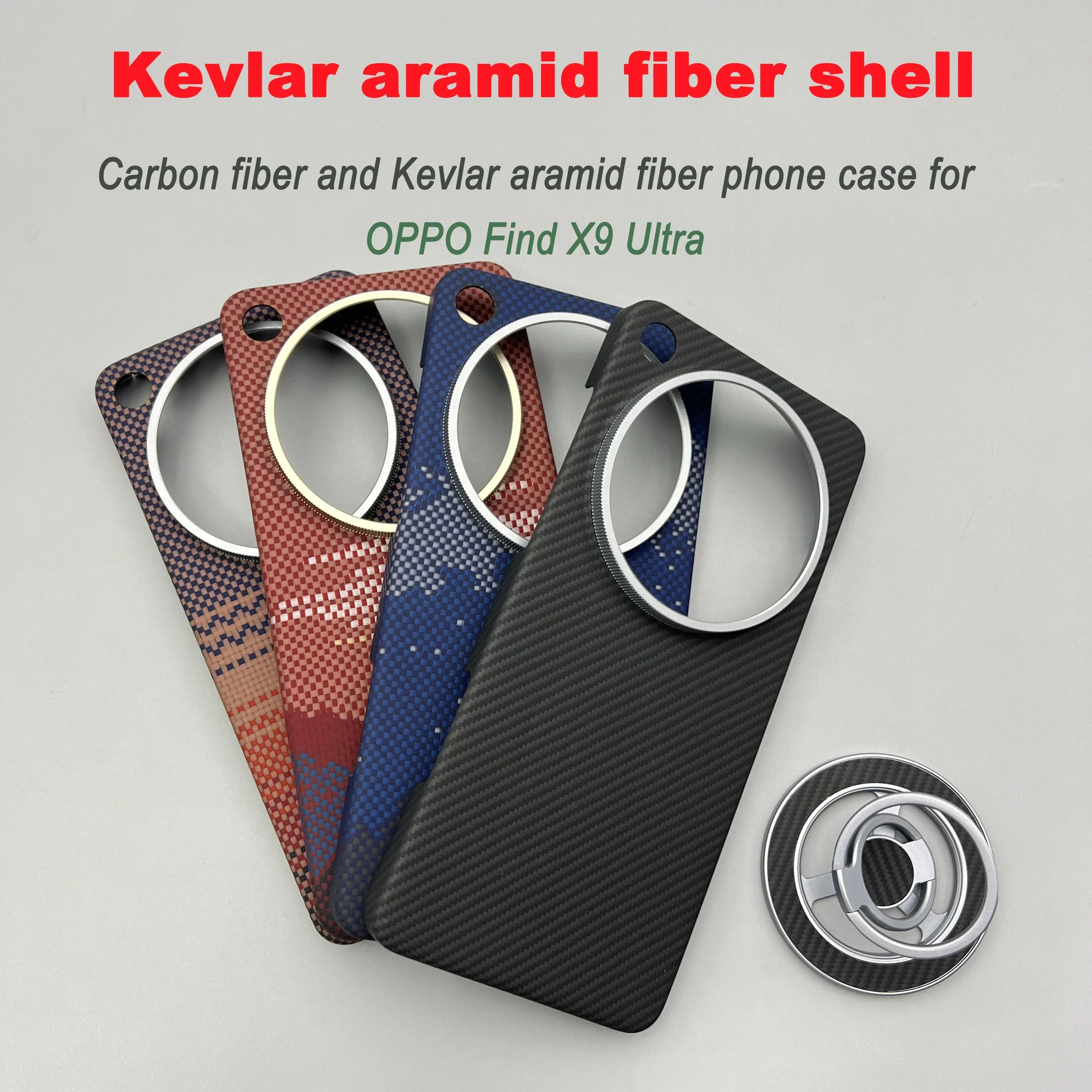 For OPPO Find X9 Ultra phone case Kevlar aramid fiber magnetic carbon fiber ultra-thin lightweight business protective cover
For OPPO Find X9 Ultra phone case Kevlar aramid fiber magnetic carbon fiber ultra-thin lightweight business protective cover