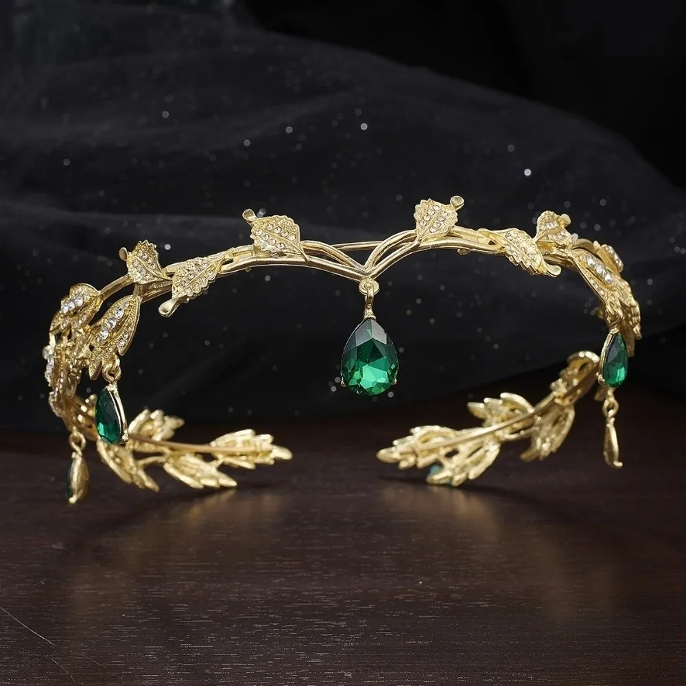 Retro Rhinestone Eyebrows Drop Headband Pendant Water Drop Bride Tiara Leaves Shape Crowns Forehead Ornaments Ladies
Retro Rhinestone Eyebrows Drop Headband Pendant Water Drop Bride Tiara Leaves Shape Crowns Forehead Ornaments Ladies