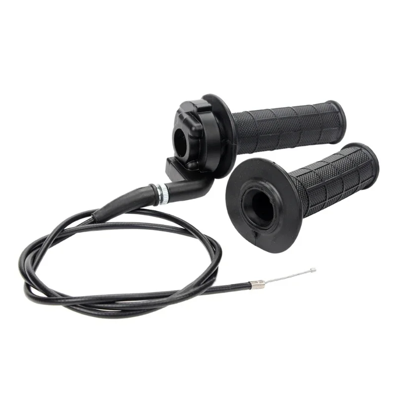 1pc Motorcycle Hand Grip Set with Throttle Cable Comfortable & Accurate Handling Simple Installation Rubber for 50-25CC
1pc Motorcycle Hand Grip Set with Throttle Cable Comfortable & Accurate Handling Simple Installation Rubber for 50-25CC