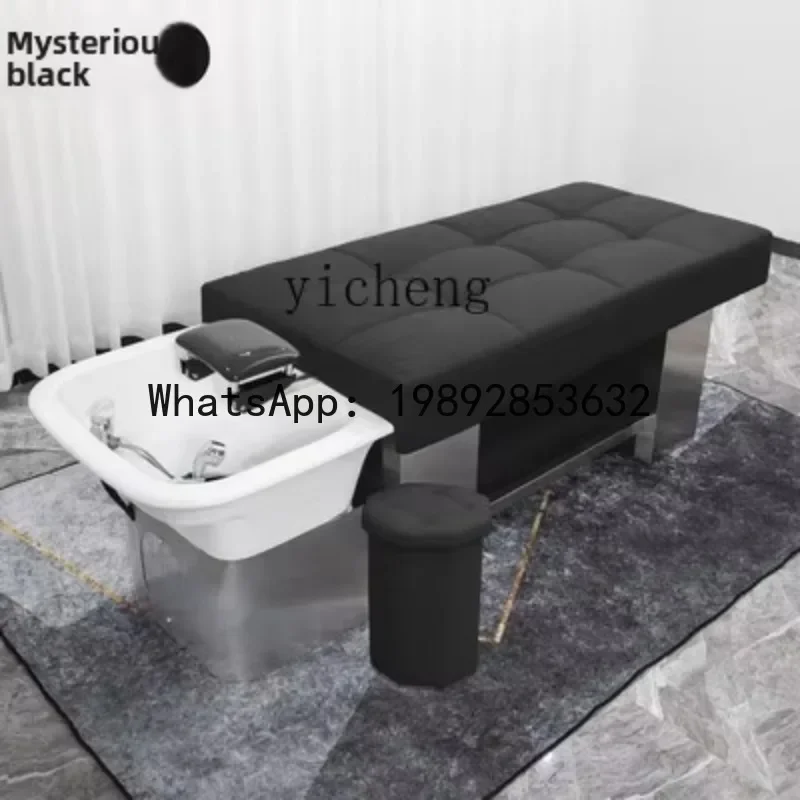 b2Shampoo Bed Ceramic Basin Barber Shop Flushing Bed Full Lying Massage Hair Salon Bed
b2Shampoo Bed Ceramic Basin Barber Shop Flushing Bed Full Lying Massage Hair Salon Bed