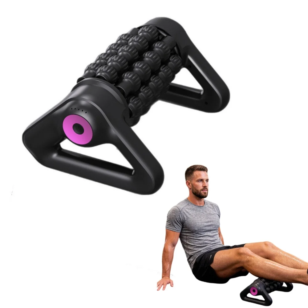 Electric Roller Massager 5-Speed Vibration Deep Tissue Muscle Relaxer Wireless Rechargeable for Back Legs Post-Workout Recovery
Electric Roller Massager 5-Speed Vibration Deep Tissue Muscle Relaxer Wireless Rechargeable for Back Legs Post-Workout Recovery